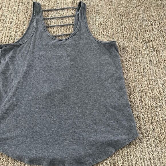 Zella Grey Workout Tank Top - Picture 3 of 8